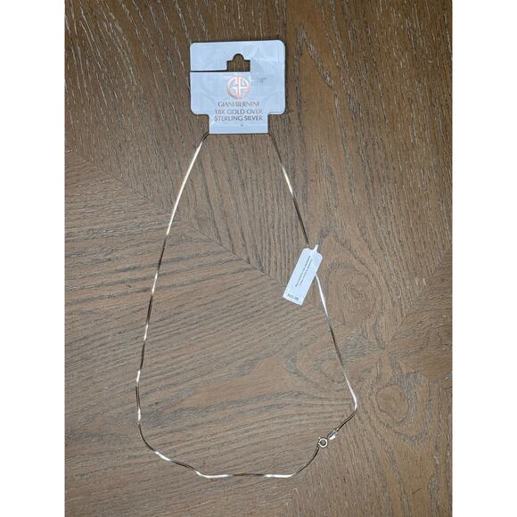 Giani Bernini Jewelry - Giani Bernini 18K Gold Over Sterling Silver Snake Chain Necklace